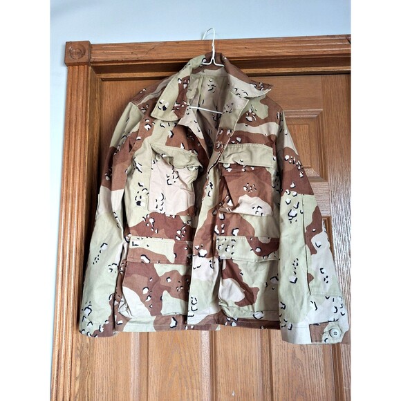 US Military Nato Original Issue Camouflage Camo Shirt / Jacket -  Small-X -Short - Picture 1 of 6